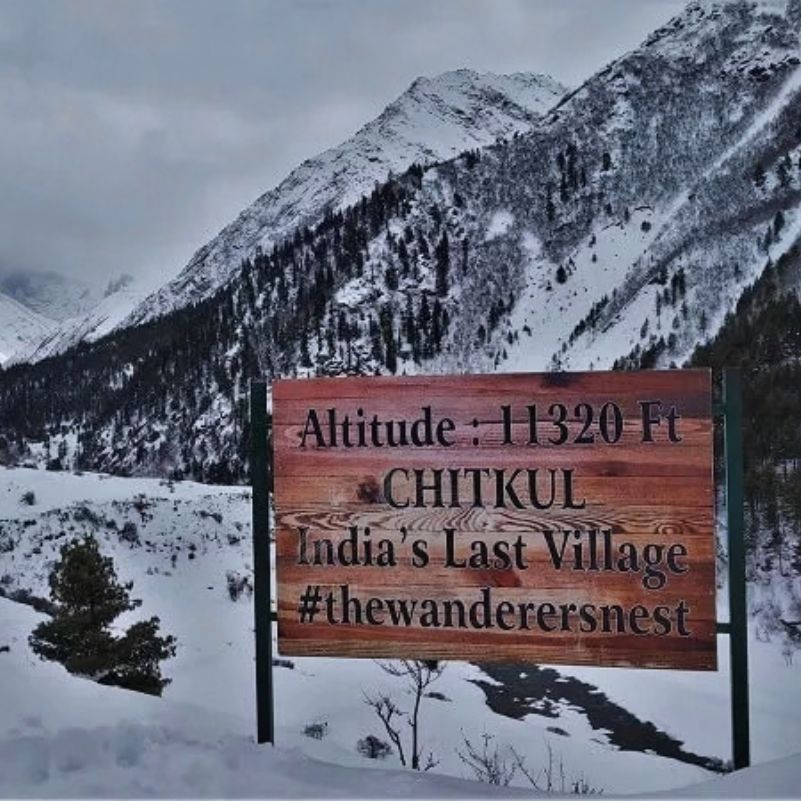 Chitkul in December