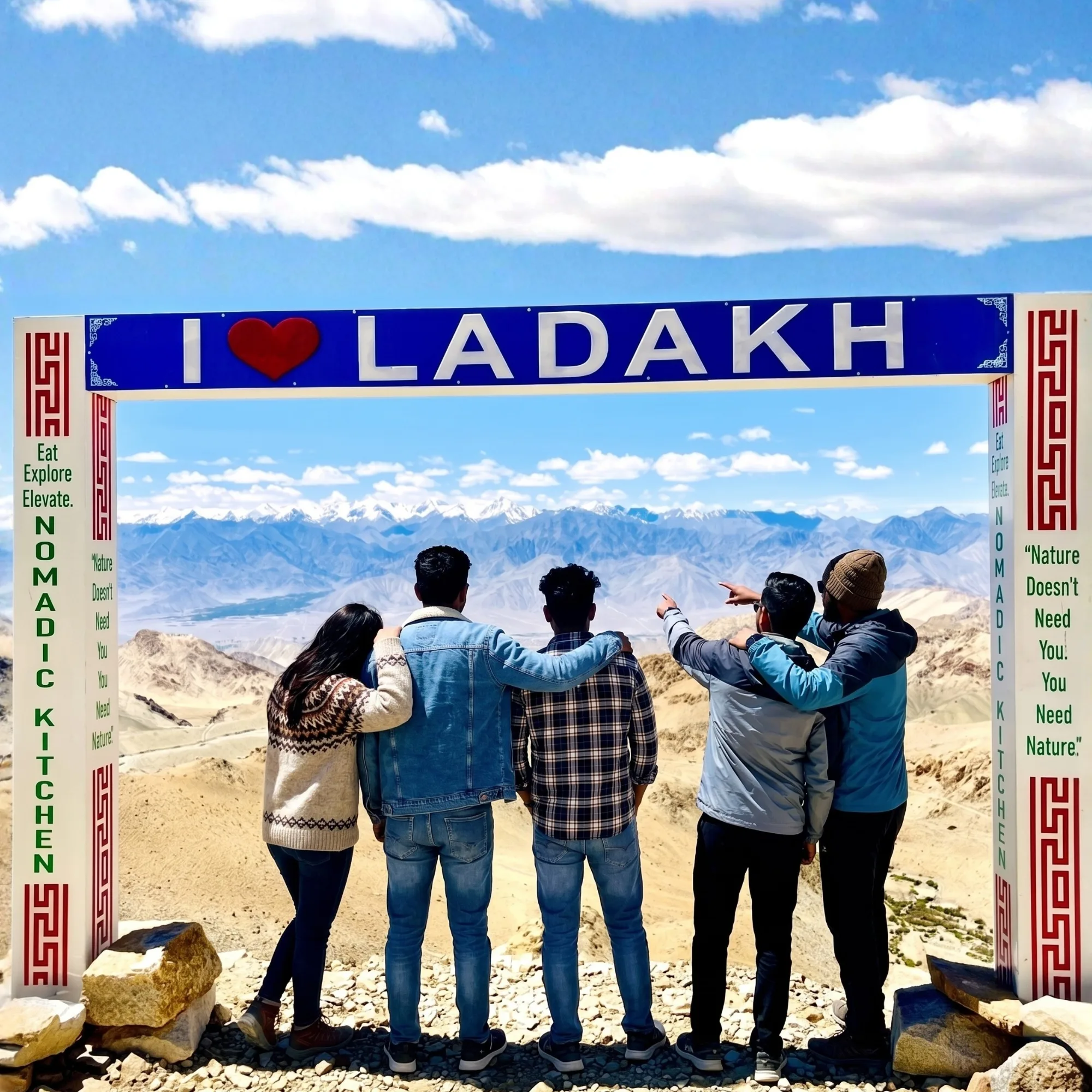 Leh Ladakh Group Tour With Nubra Valley and Pangong Lake