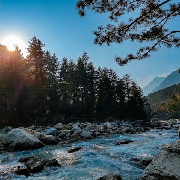 Parvati River and Kasol Market.jpg