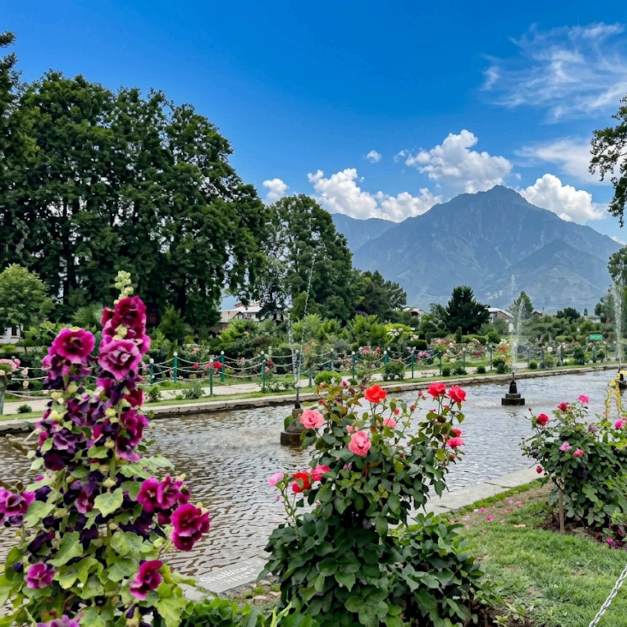 Mughal Gardens Srinagar