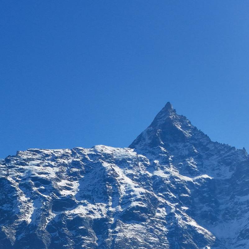 Sacred Kinnaur Kailash mountain landscape
