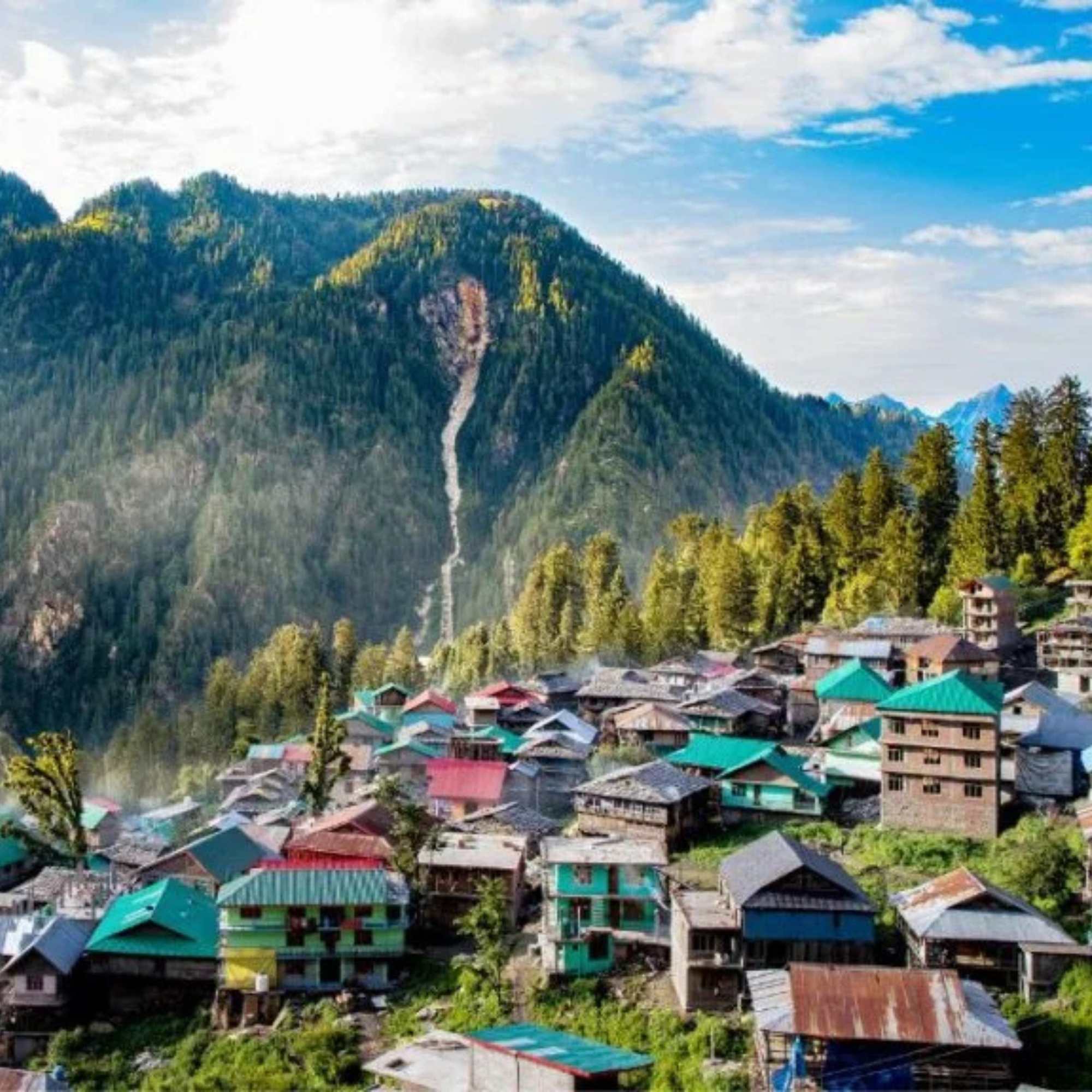 Where should you stay in Kasol during monsoon?