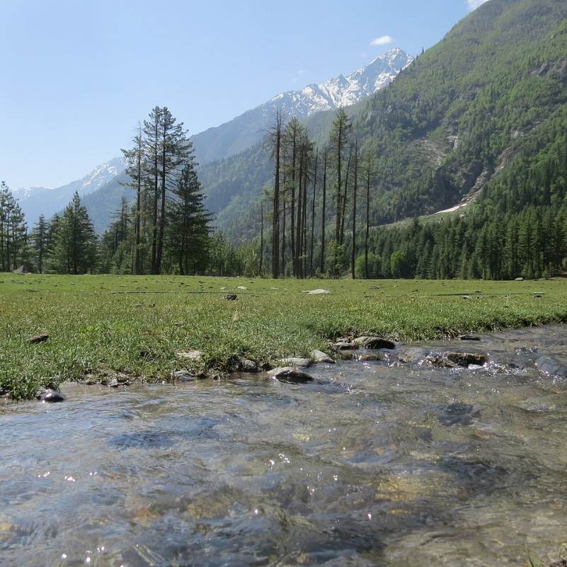 Peaceful Rakcham Valley landscape