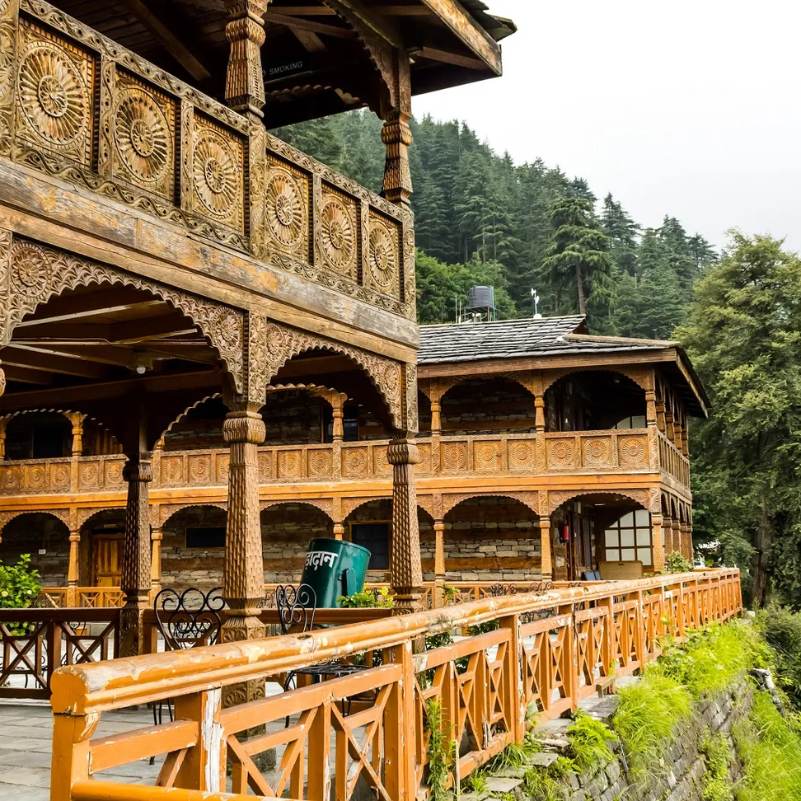 Heritage Naggar Castle with wooden balconies and stone walls.jpg