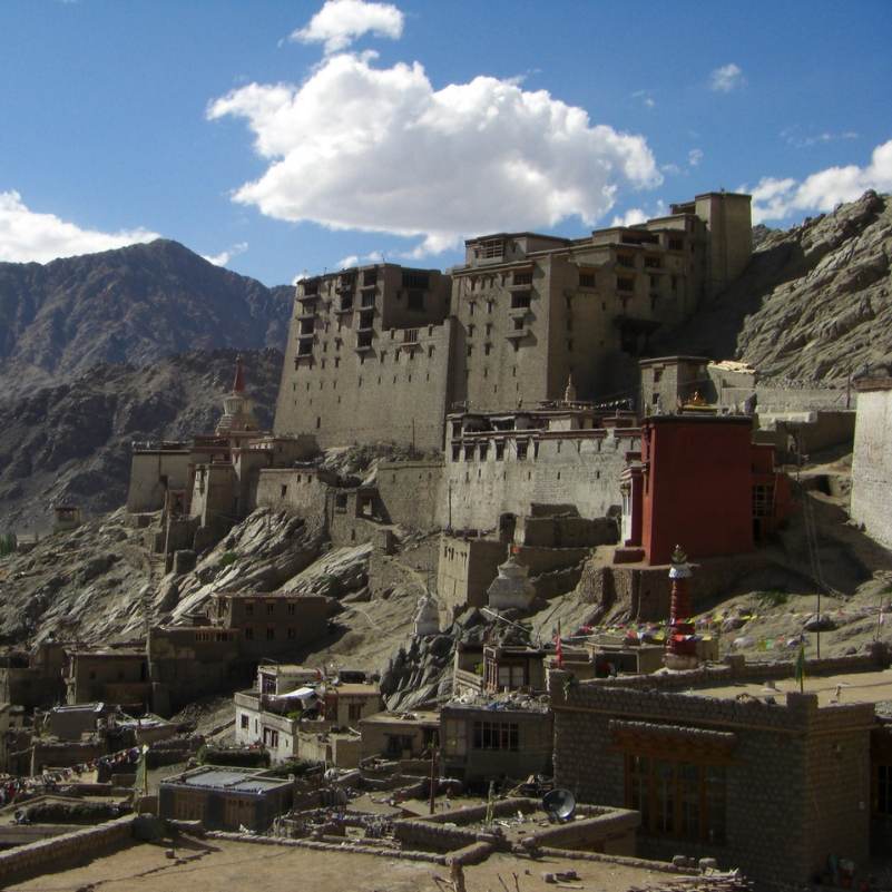 Leh Palace rising above the old town.jpg