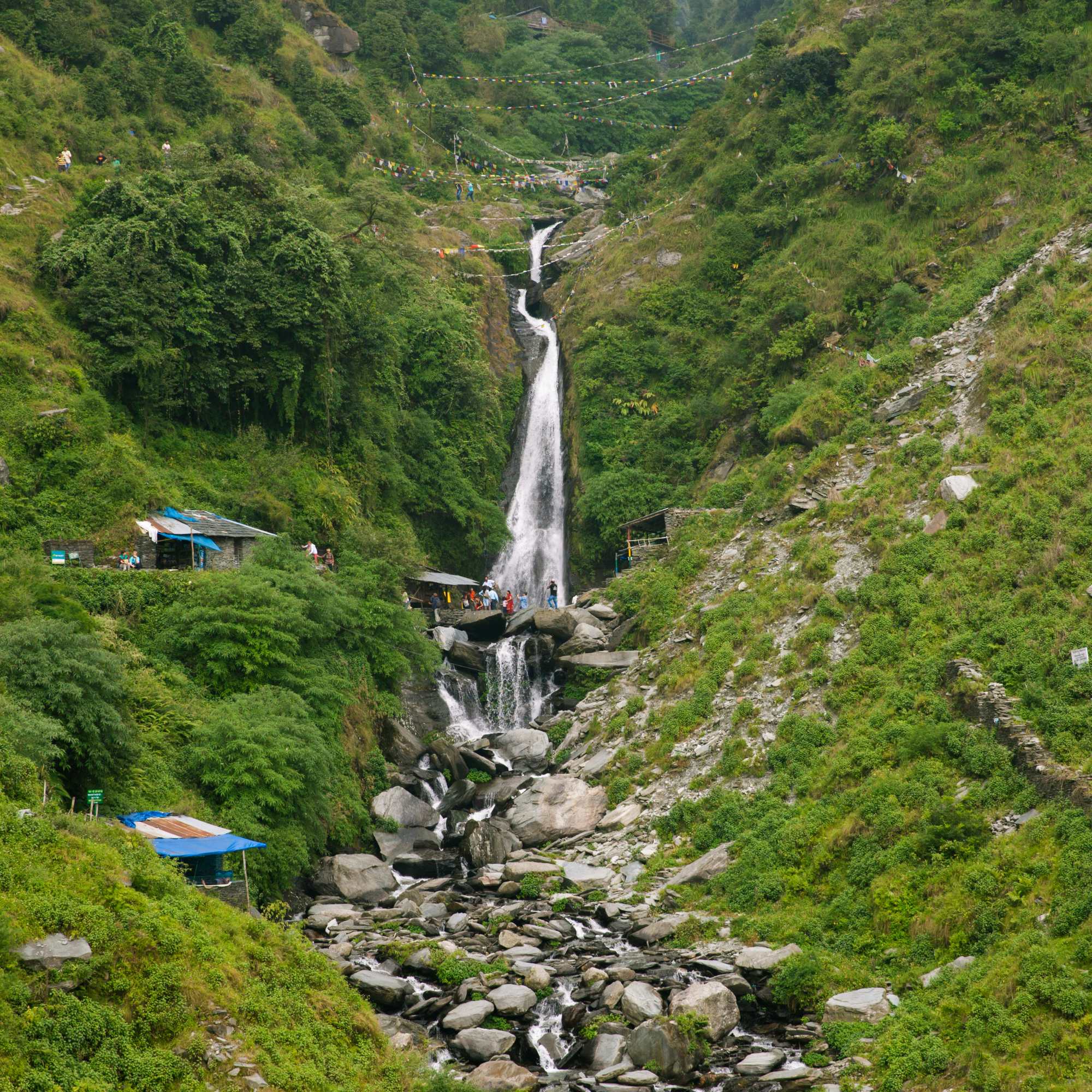 Refreshing natural pool at Bhagsu Waterfall in Himachal Pradesh.jpg