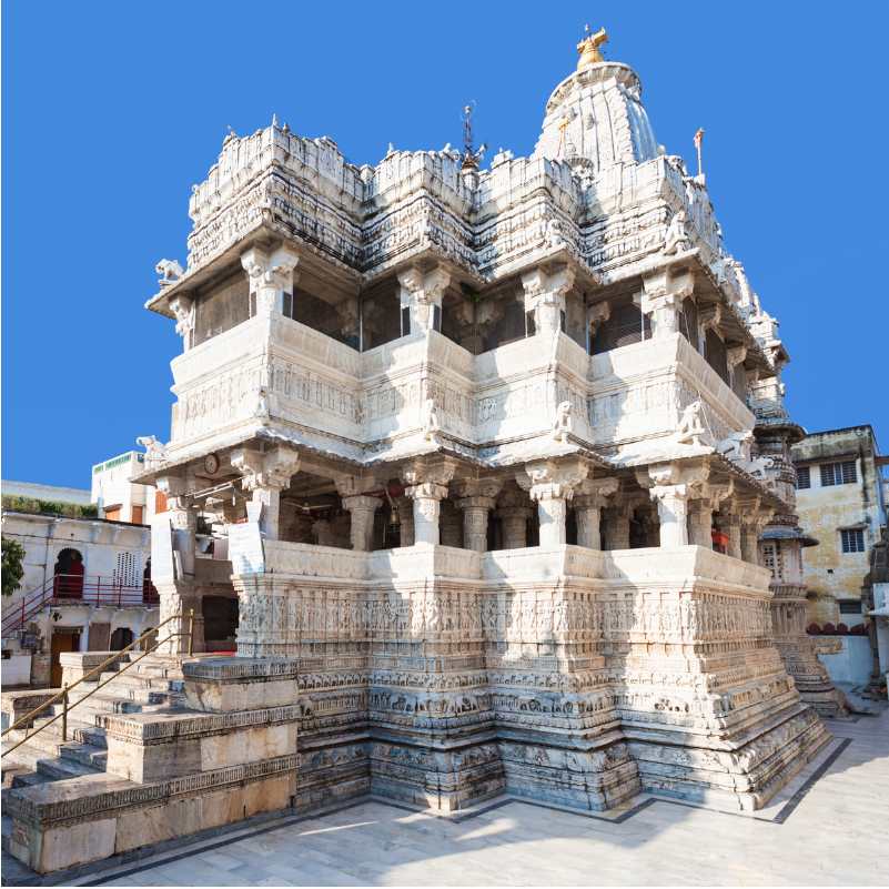 Evening view of Jagdish Temple Udaipur.jpg
