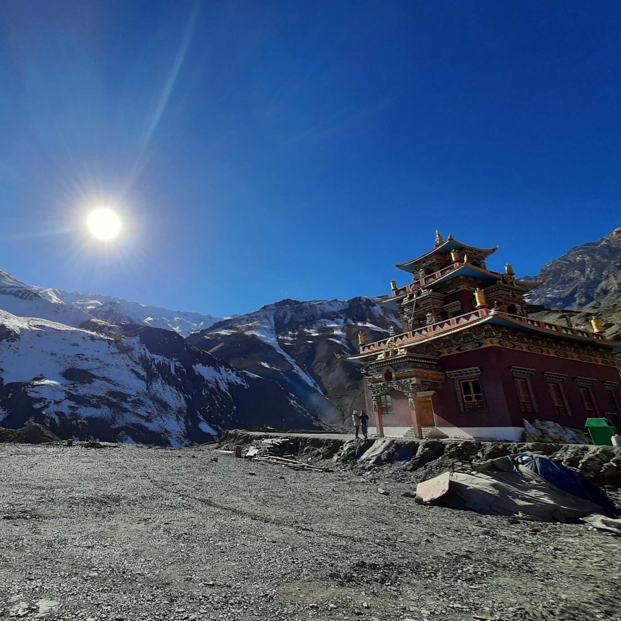 Stunning view of Gue Monastery with mountain backdrop.jpg
