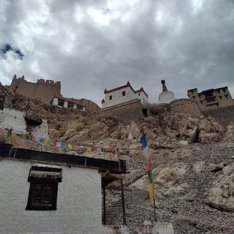 Shey Palace and monastery in Leh region.jpg