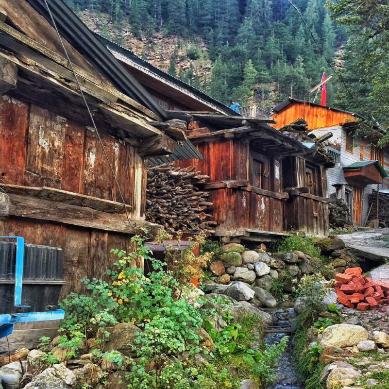 Baspa River near Batseri in the Sangla Valley