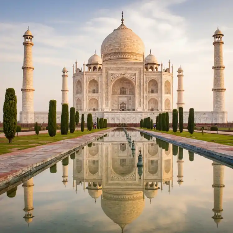 Catch the Taj Mahal at Sunrise