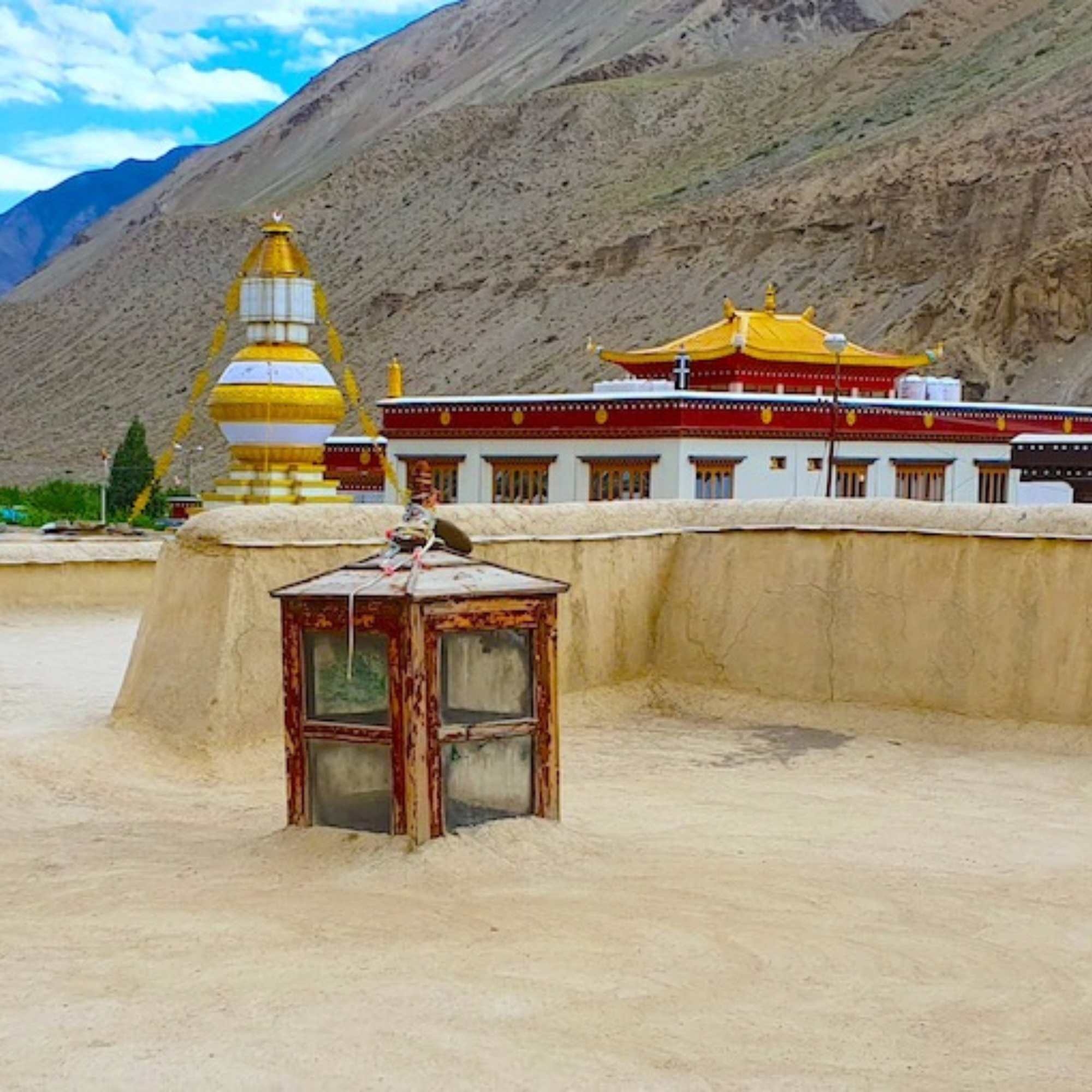 Tibetan Buddhist Tabo Monastery in Himachal Pradesh.jpg
